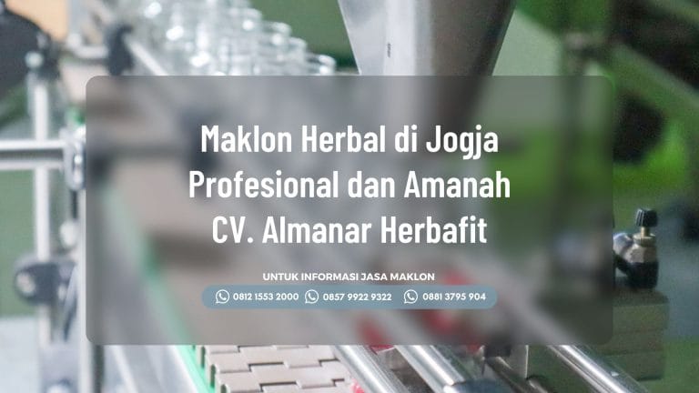 jasa maklon herbal almanar herbafit