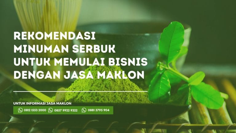 Maklon Minuman Serbuk