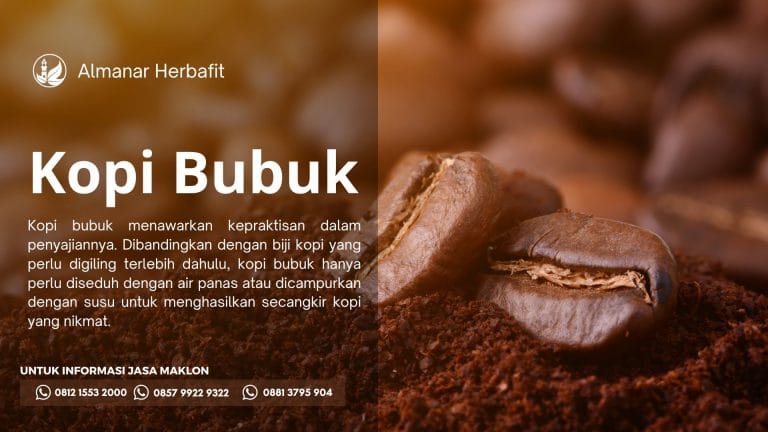 Maklon kopi bubuk