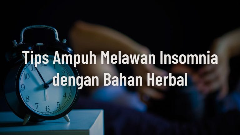 Cara Mengatasi Insomnia