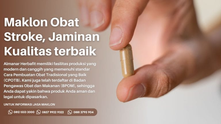 Maklon obat stroke
