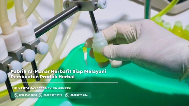 Pabrik Al-Manar Herbafit Siap Melayani Pembuatan Produk Herbal