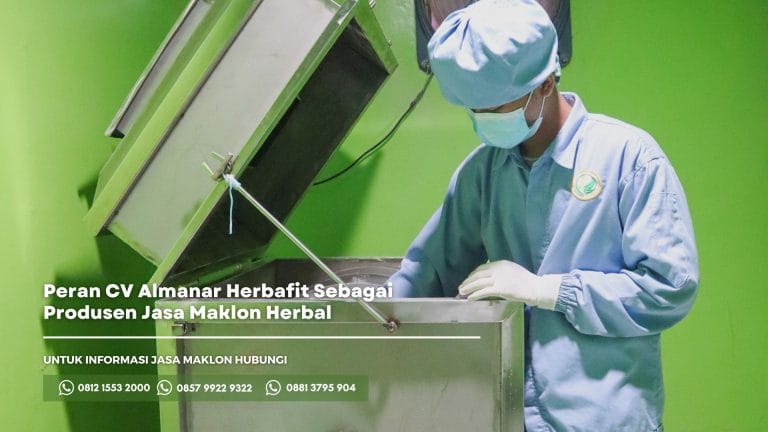 Peran CV Almanar Herbafit Sebagai Produsen Jasa Maklon Herbal