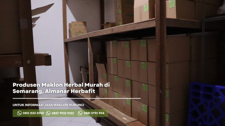 tempat produsen maklon herbal almanar herbafit