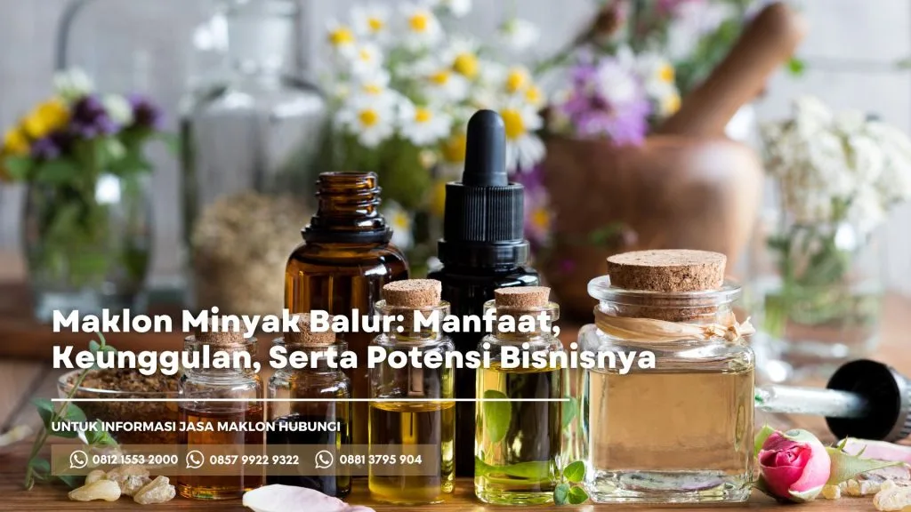 Produksi maklon minyak balur di almanar herbafit