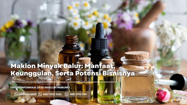 Produksi maklon minyak balur di almanar herbafit