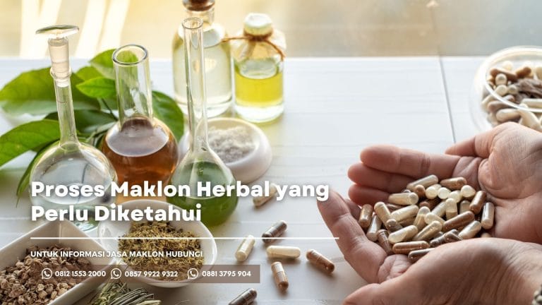 Proses maklon herbal di pabrik jasa maklon almanar herbafit
