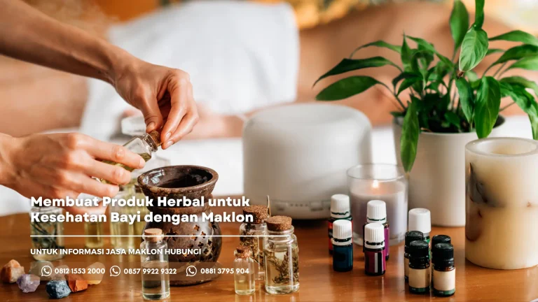 Yuk membuat produk herbal untuk keseahtan bayi