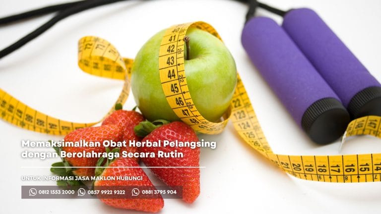 ini dia cara untuk memaksimalkan obat herbal pelangsing herbal dengan berolahraga