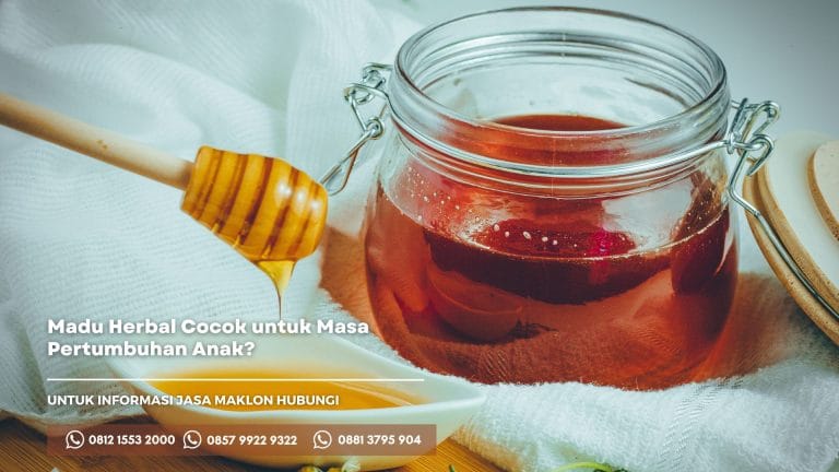 peran penting madu herbal untuk pertumbuhan anak
