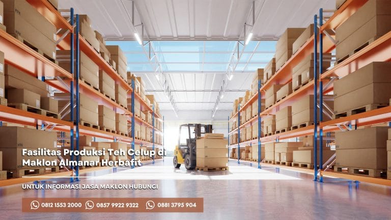 Fasilitas Produksi Teh Celup di Maklon Almanar Herbafit