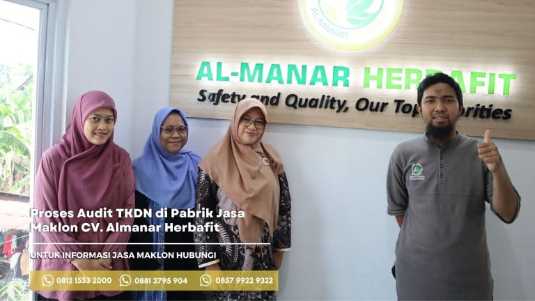 Tim TKDN dan Tim Apoteker Almanar Herbafit
