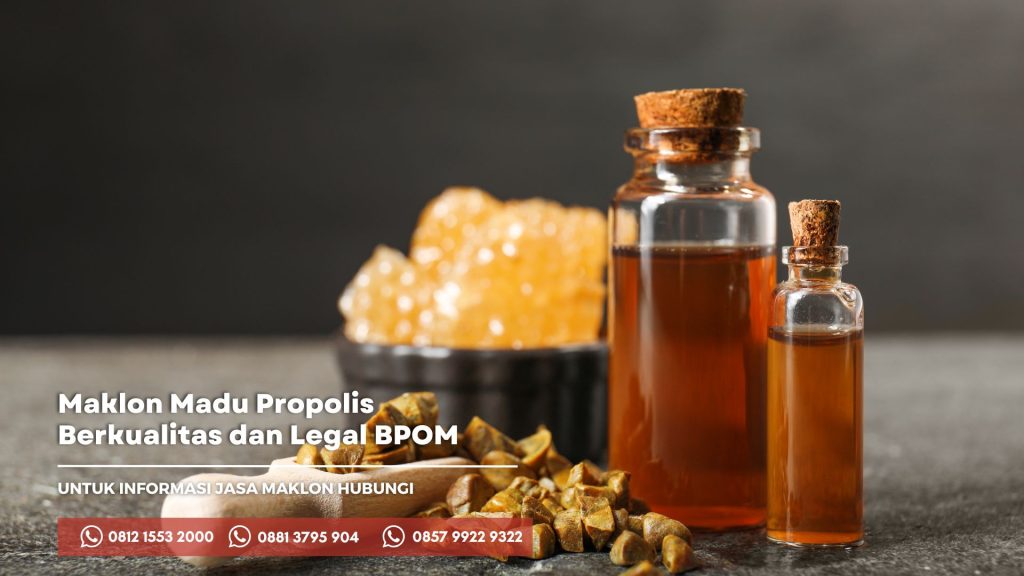 ini dia pabrik maklon madu propolis yang sudah aman BPOM