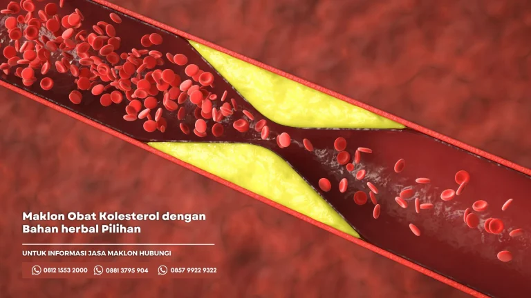 tempat maklon obat kolesterol dengan bahan herbal pilihan