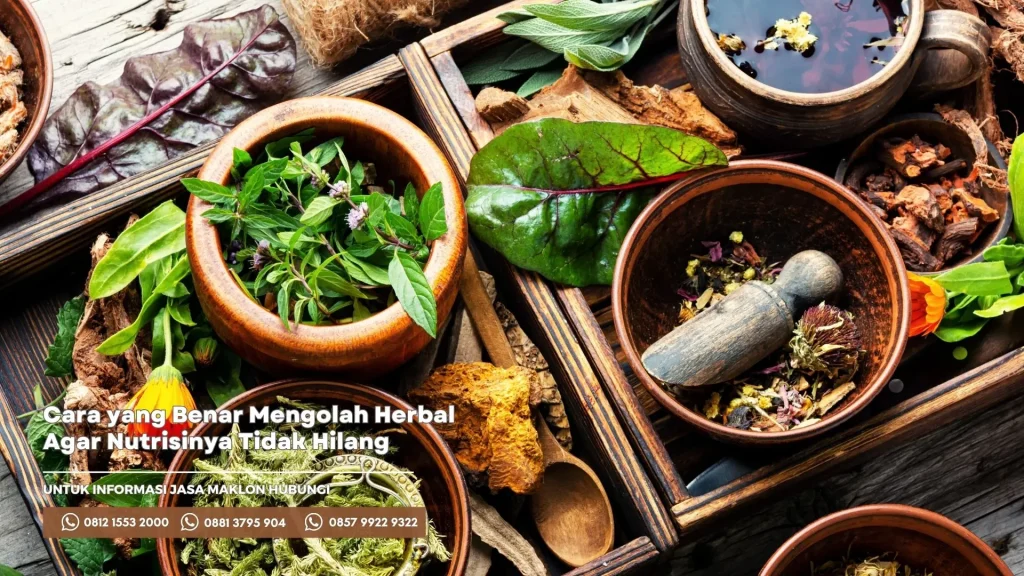 Cara yang Benar Mengolah Herbal Agar Nutrisinya Tidak Hilang