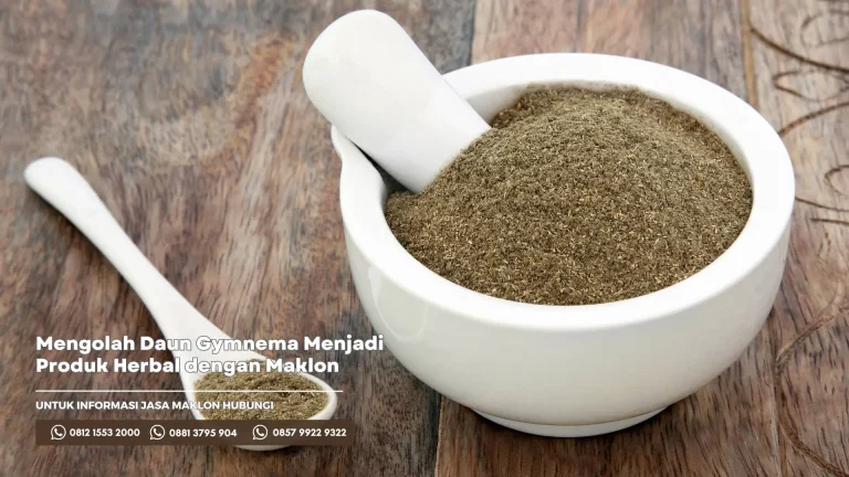 Mengolah Daun Gymnema Menjadi Produk Herbal dengan Maklon