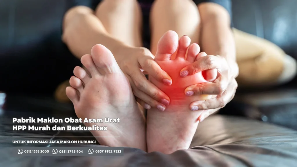 Pabrik Maklon Obat Asam Urat HPP Murah dan Berkualitas