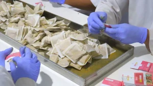 sediaan serbuk untuk teh celup