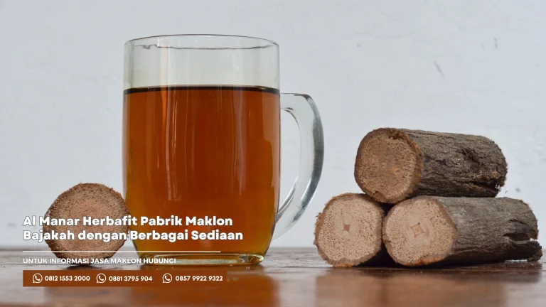 Salah satu tempat produk herbal terbaik yaitu Al Manar Herbafit Pabrik Maklon Bajakah dengan Berbagai Sediaan