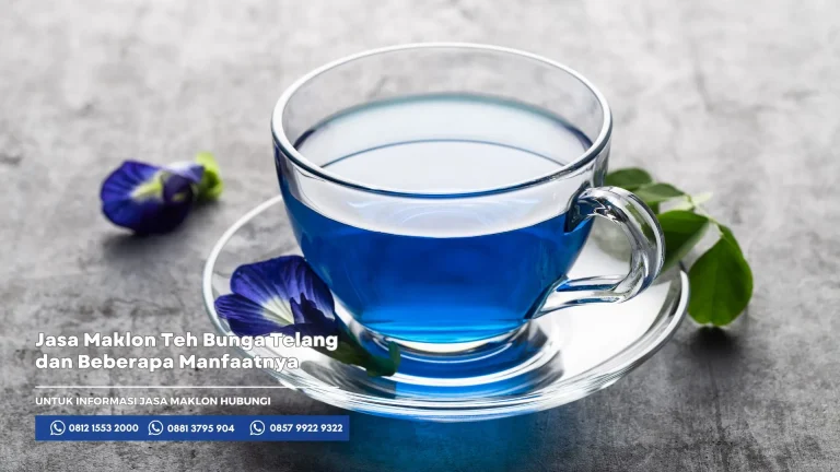 Jasa Maklon Produksi Teh Bunga Telang dan Beberapa Manfaatnya