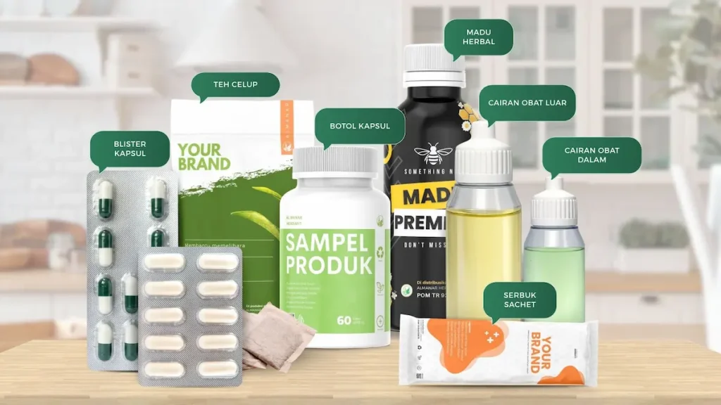 Produk herbal yang dapat di produksi di almanar herbafit