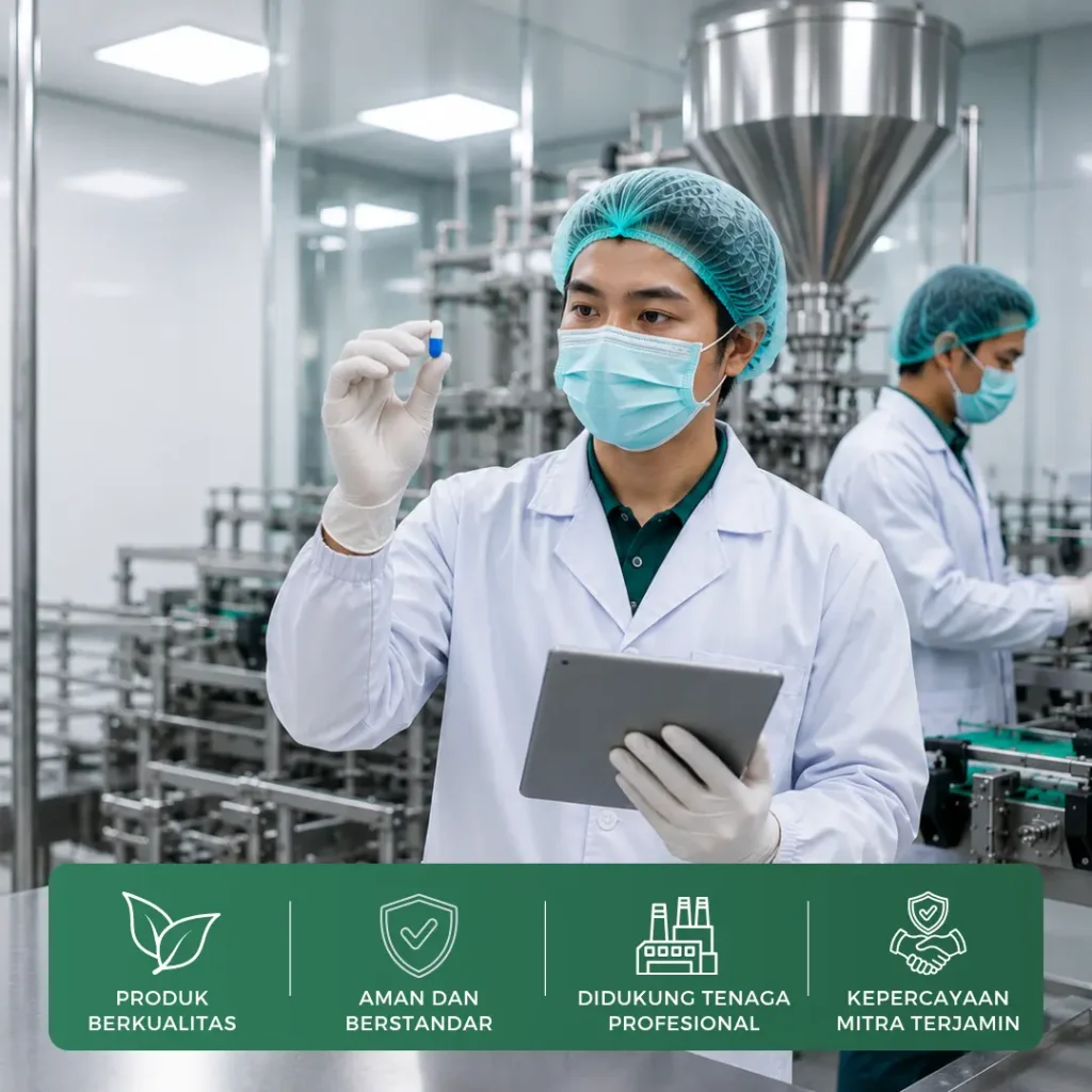 tempat produksi almanar herbafit