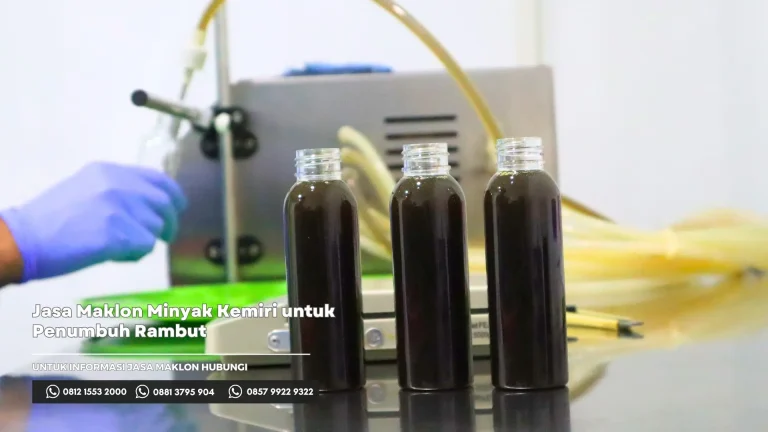 Al Manar Herbafit prosuesn Maklon Minyak Kemiri untuk Penumbuh Rambut