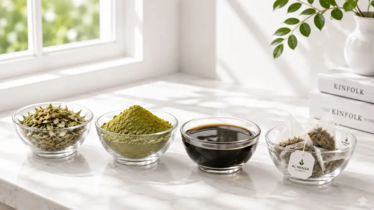 Perbedaan Bentuk Bahan Herbal: Simplisia, Serbuk, Ekstrak, dan Teh