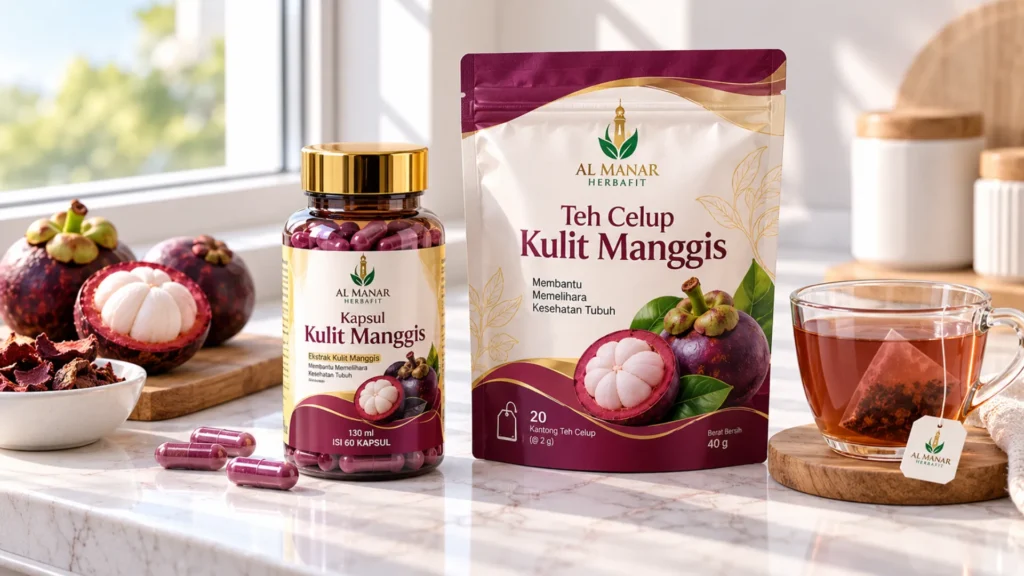 Jasa Maklon Kulit Manggis untuk Produk Kapsul dan Teh Serbuk